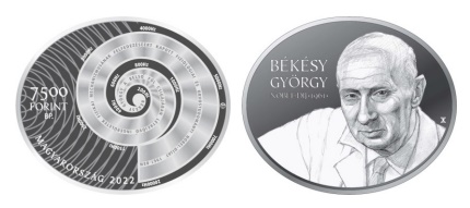 2022 Békésy György - ezüst érme 2022 Békésy György - ezüst érme
